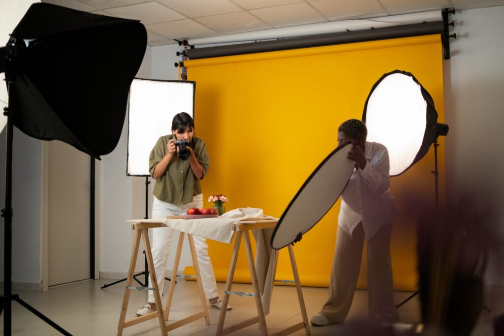 Behind the scenes